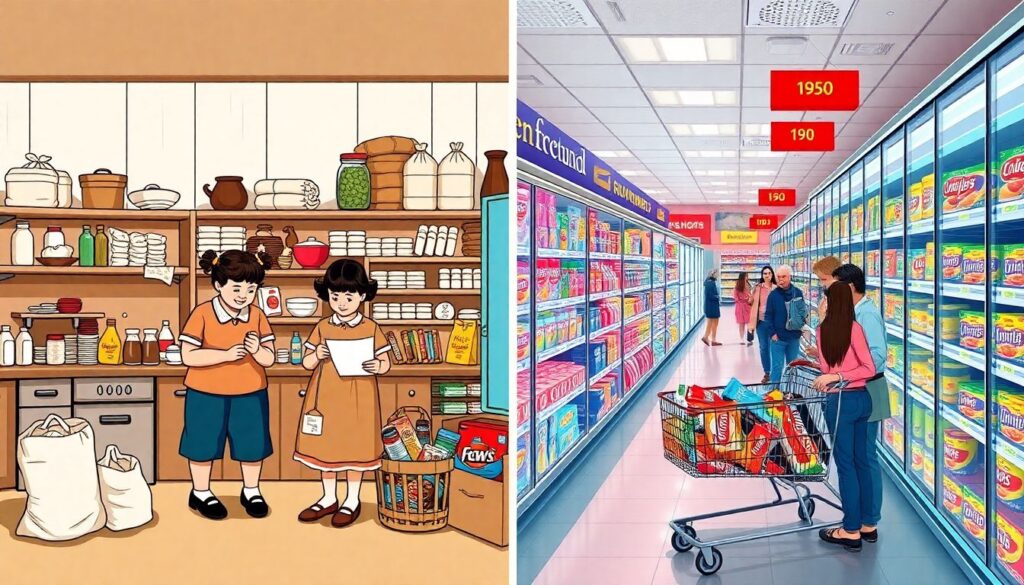 Cost-Saving Hacks for Large Family Food Shopping - иллюстрация