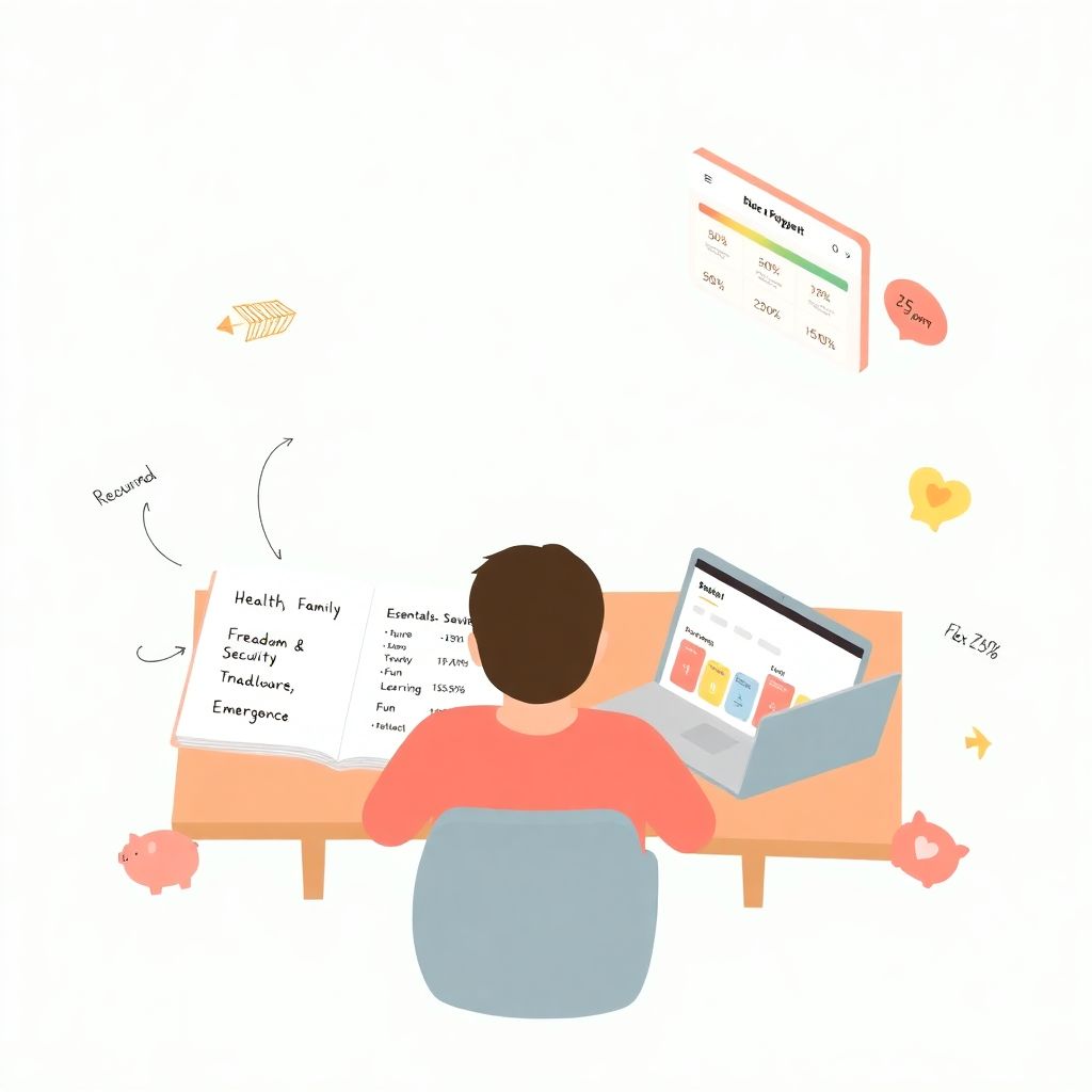 How to make a realistic budget that reflects your values and supports your goals