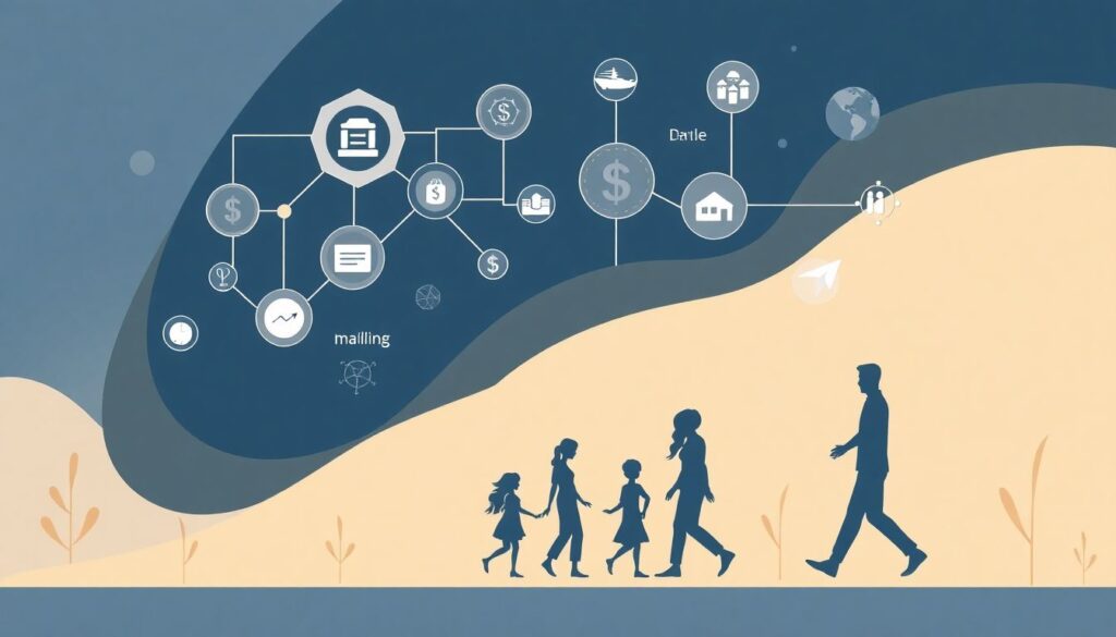 Family Budgeting for Different Incomes and Seasons - иллюстрация