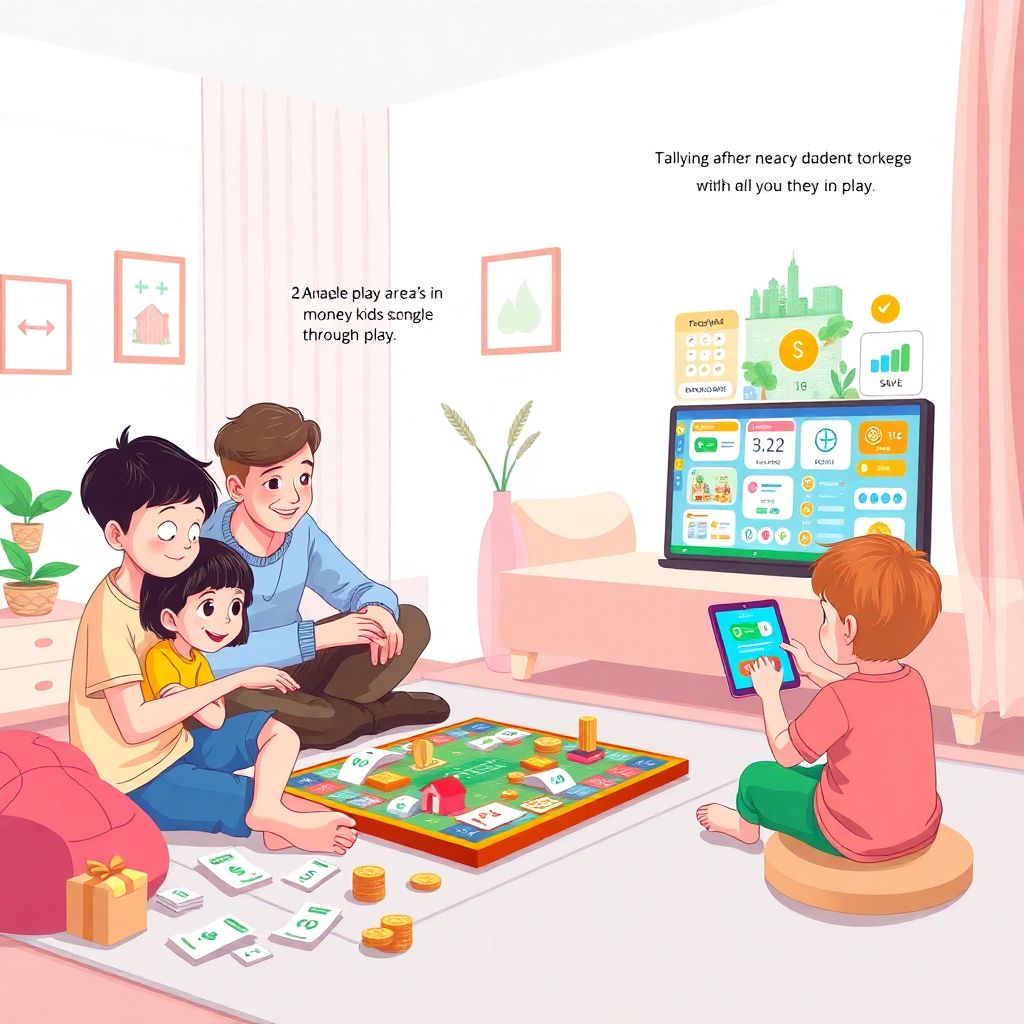 How to teach kids about money through fun games and everyday activities