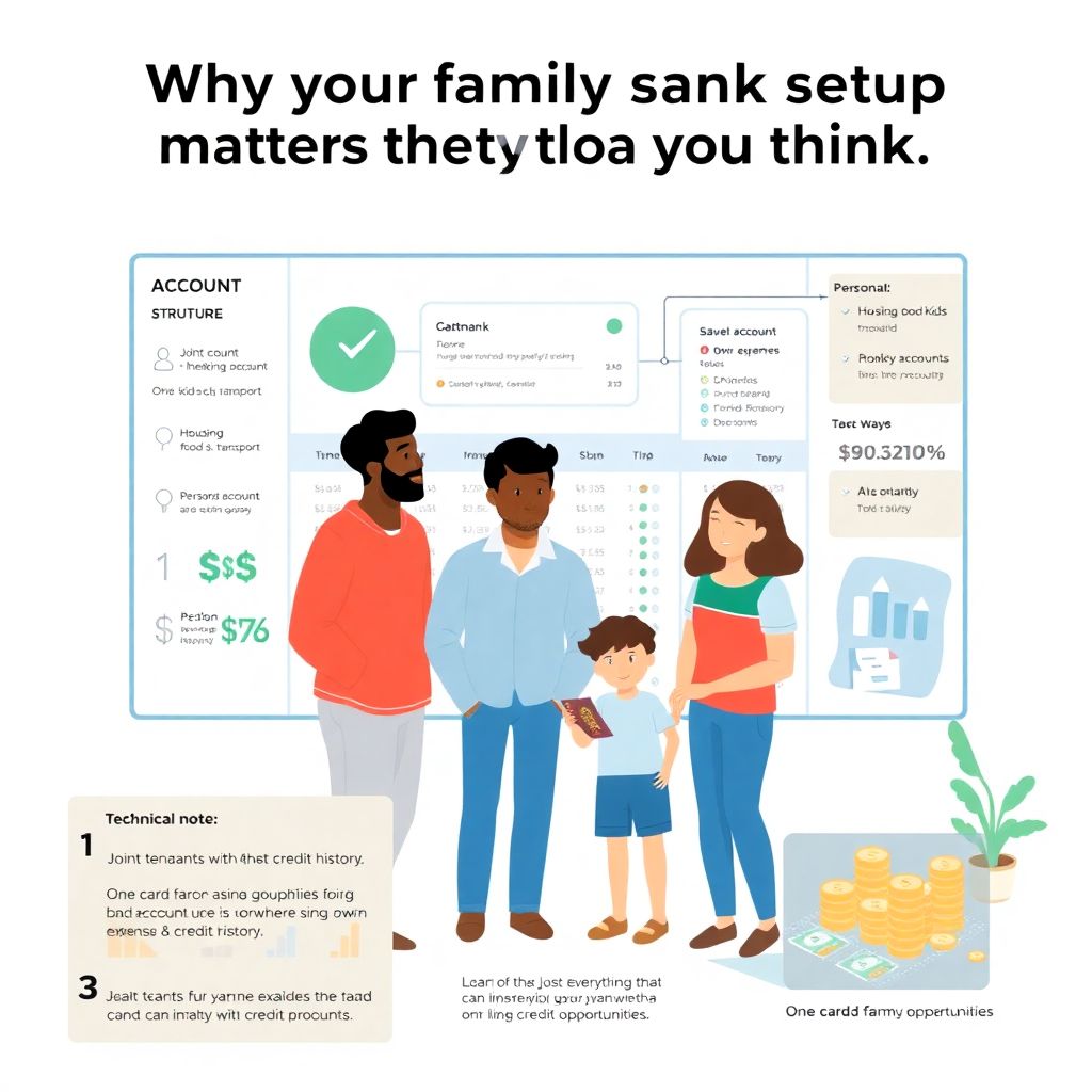 Family guide to smart bank account choices and better money management