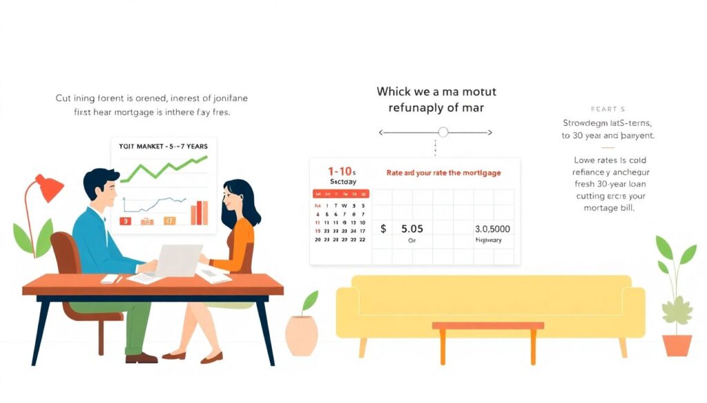 How to Refinance and Lower Your Mortgage Payment - иллюстрация