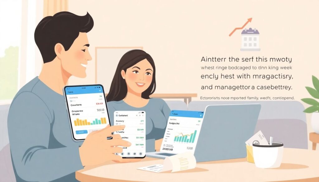 How to Manage Money When one Parent is a Stay-at-Home Parent - иллюстрация