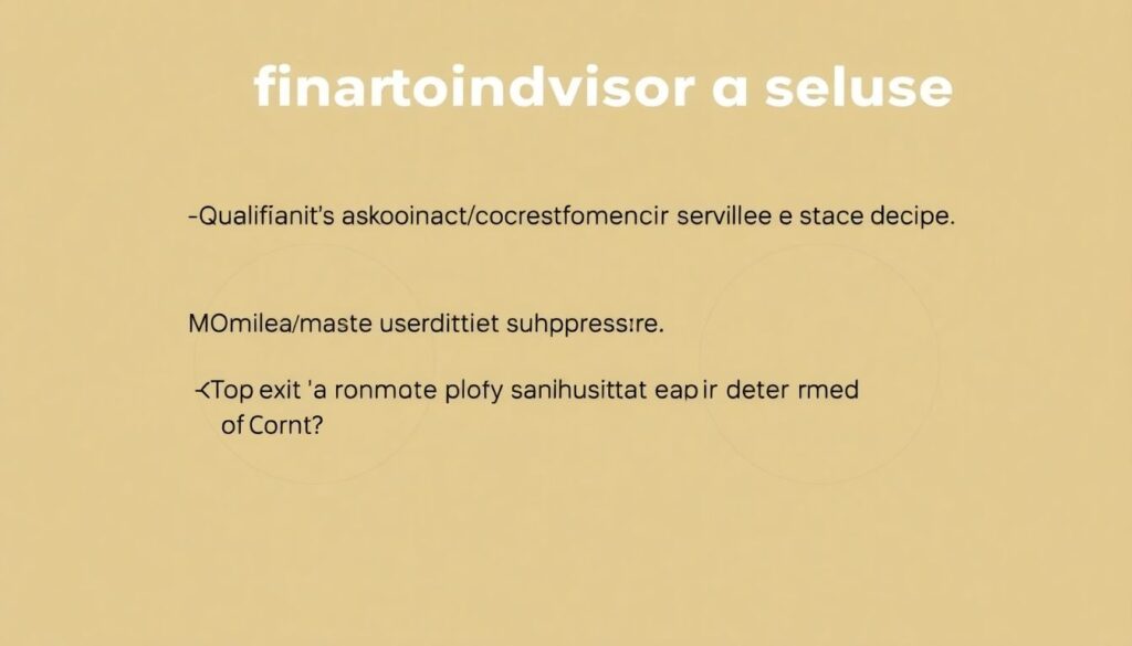 How to Choose a High-Quality Financial Advisor - иллюстрация