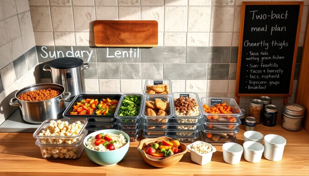 Budgeting for Groceries: A Budget-Friendly Pantry Plan - иллюстрация