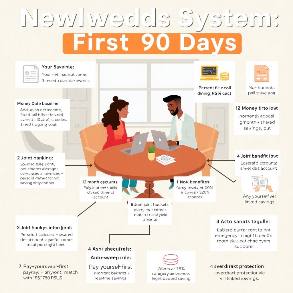 Smart financial moves for newlyweds to build a secure financial future