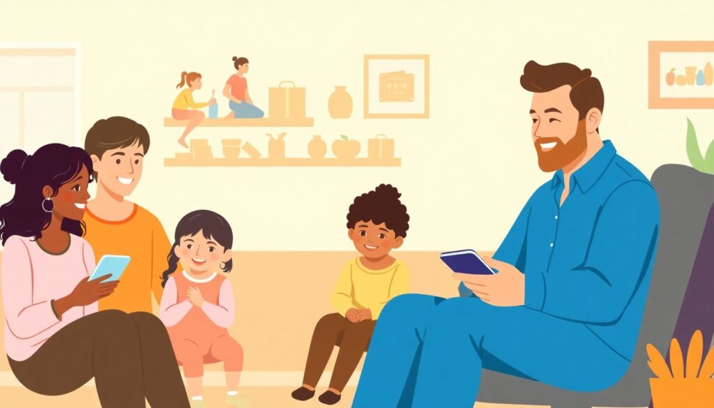 Debt Management for Parents with Young Children - иллюстрация