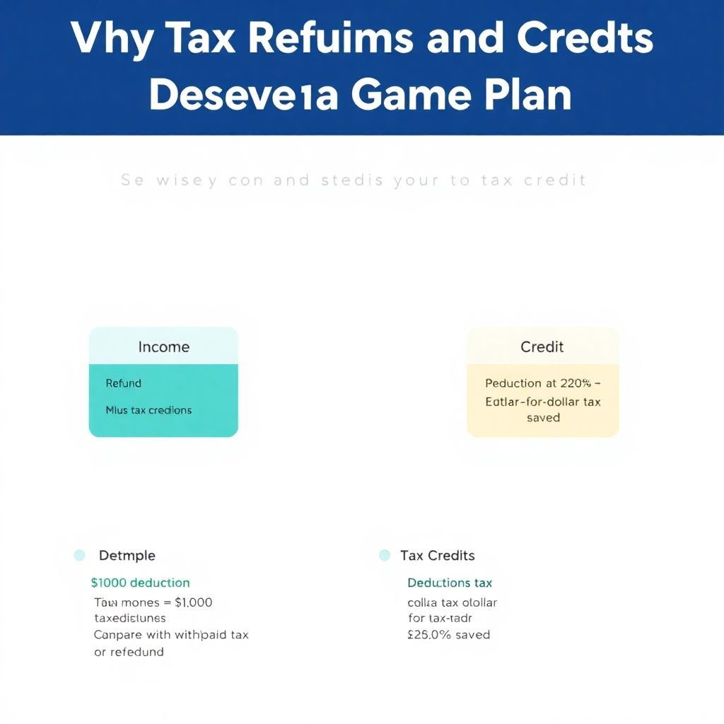 How to use your tax refunds and credits effectively for smarter money management