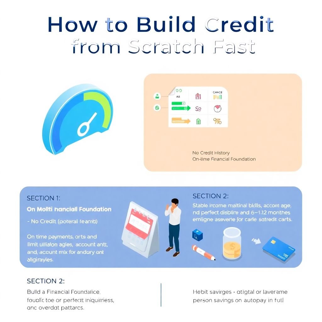 Building credit from scratch: a beginner’s guide to your first credit score