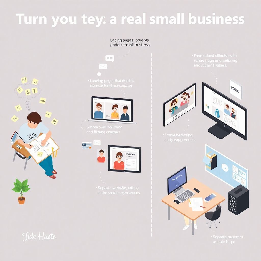 From side hustle to small business: turn your passion into profit successfully