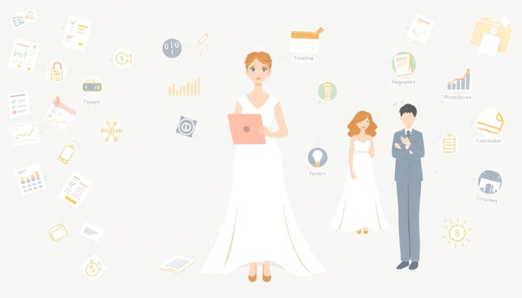 Budget-Friendly Wedding Planning on a Budget - иллюстрация