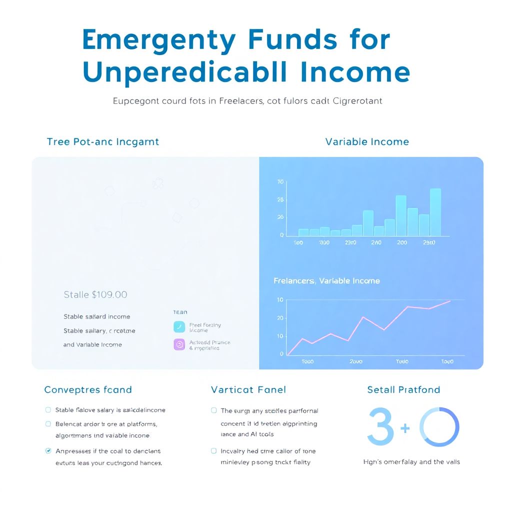 How to prepare for a financial emergency when your income is unpredictable