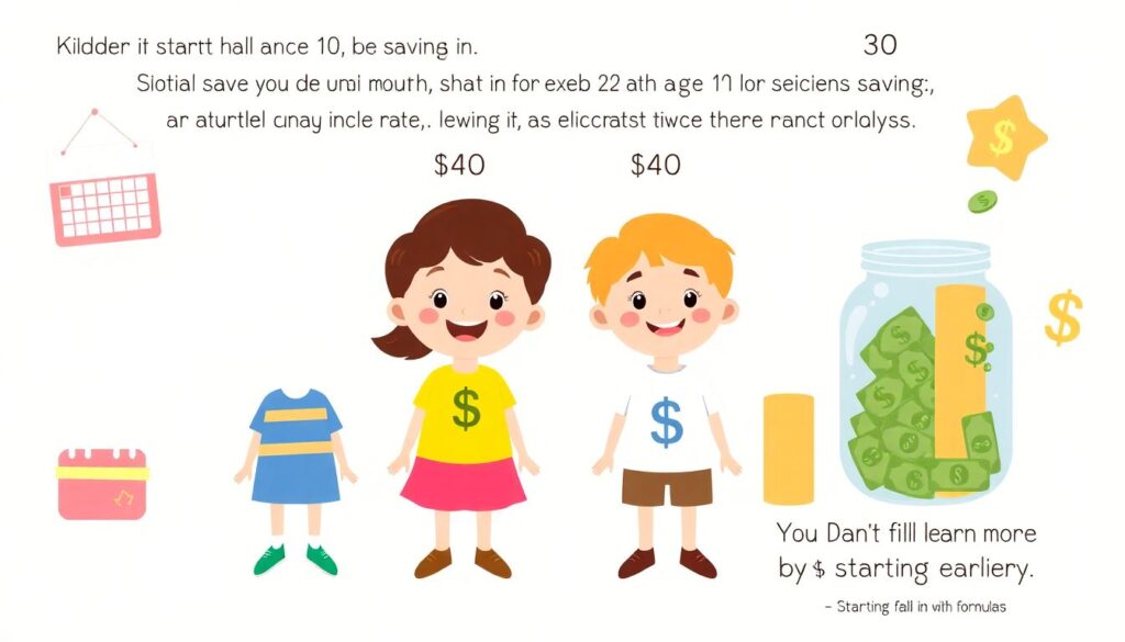 How to Teach Kids About Compound Interest - иллюстрация
