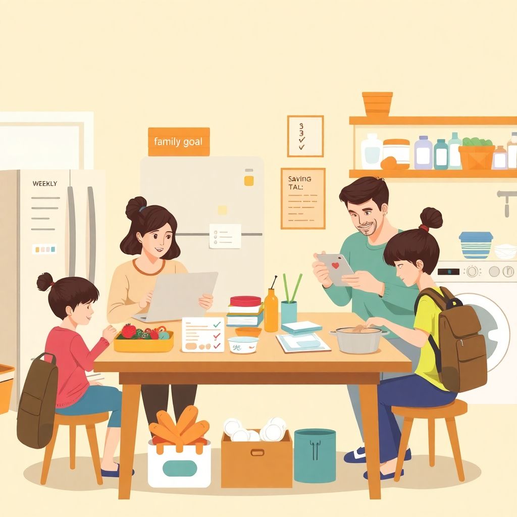 Frugal living for busy families: quick wins to save money every day