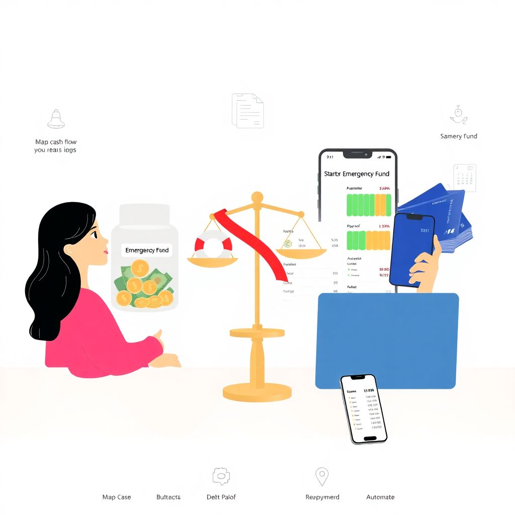 Emergency fund: how to build savings while paying down debt