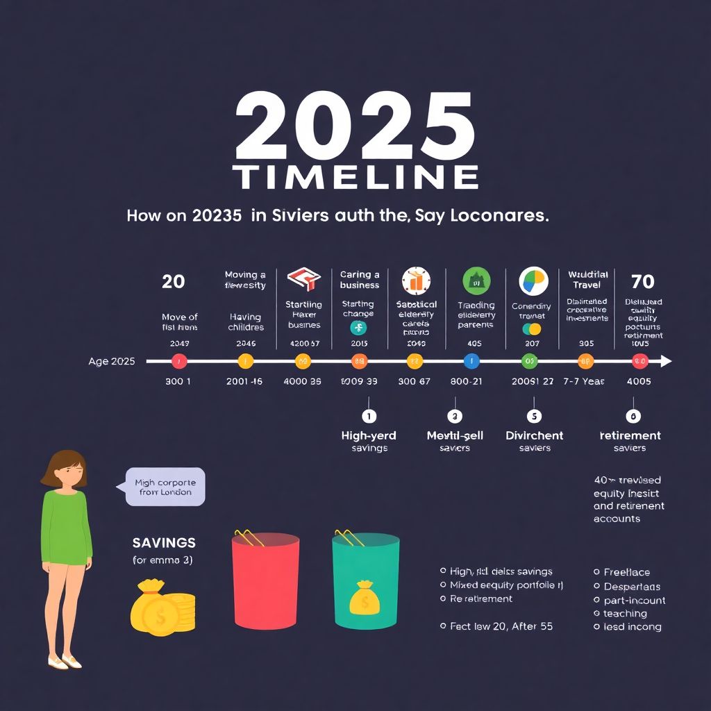 How to create a savings timeline for major life events and reach your goals