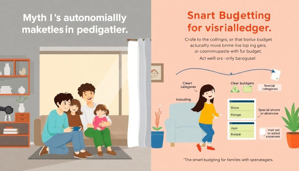 Smart Budgeting for Families with Teenagers - иллюстрация