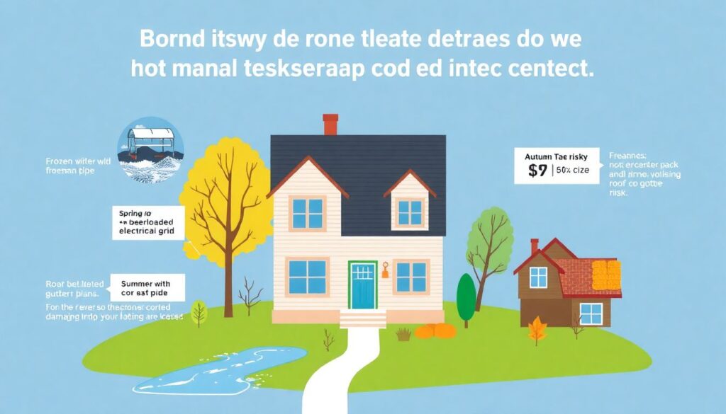 Budgeting for Seasonal Home Maintenance Tasks - иллюстрация