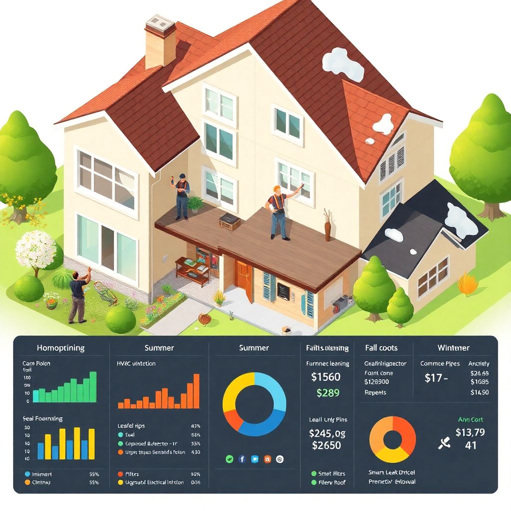 Budgeting for seasonal home maintenance tasks to keep your property protected