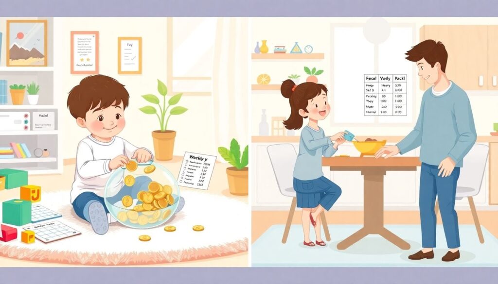 Practical Guide to Teaching Kids About Work Ethic and Money - иллюстрация