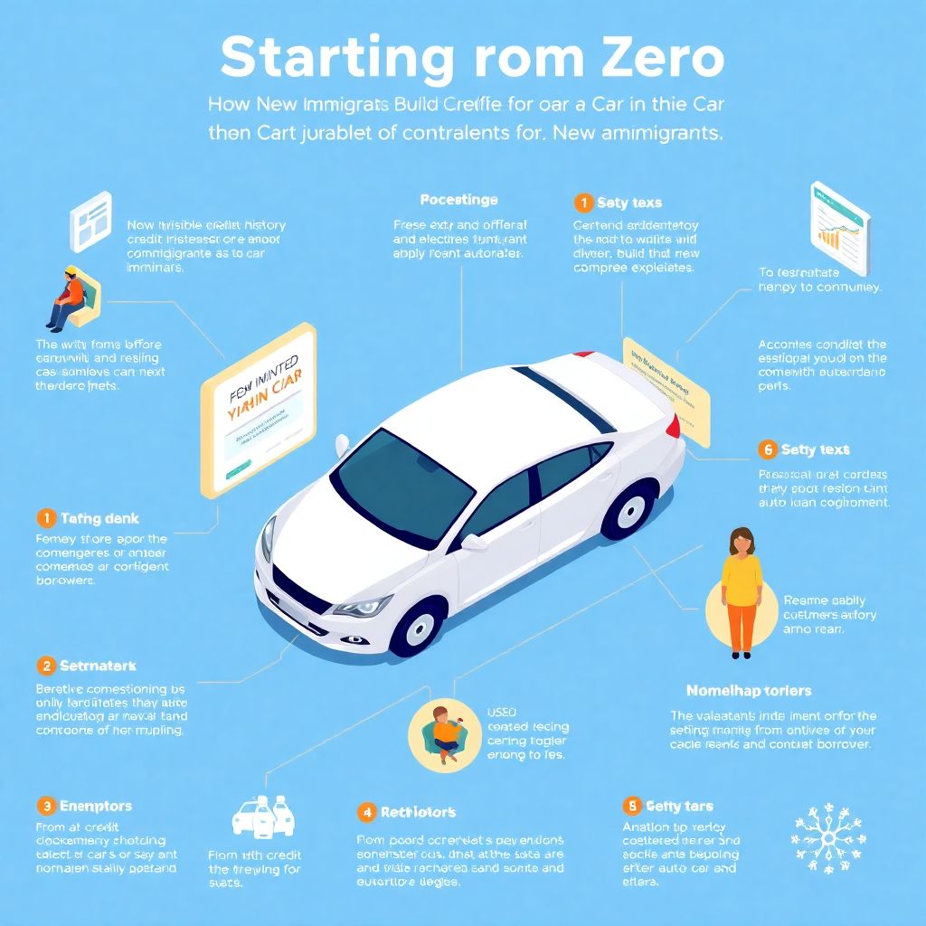 How to build credit and finance a car as a new immigrant in the Us