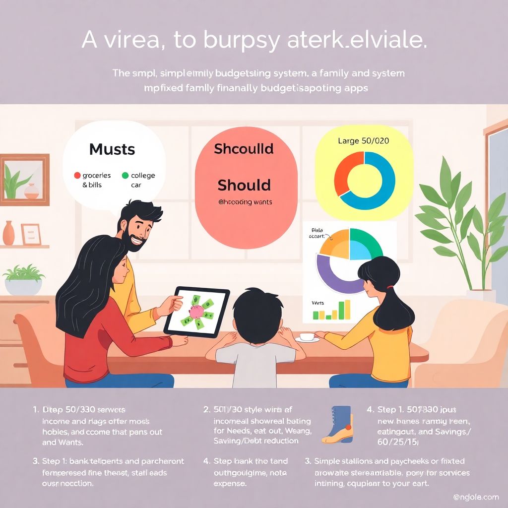 How to create an effective family budget with minimal effort