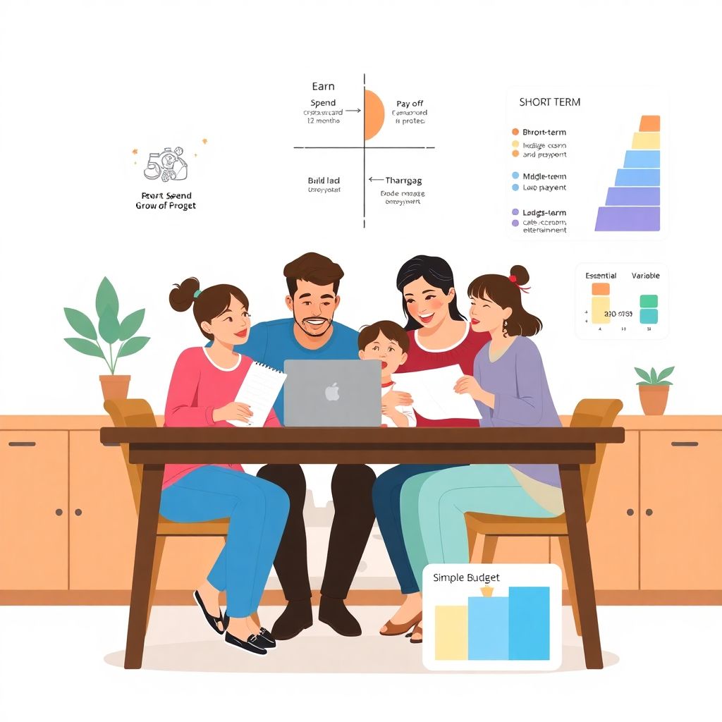 Personal finance for families on a budget: complete guide to saving money