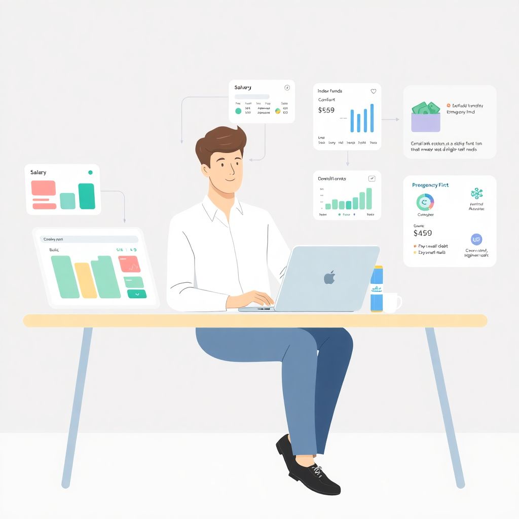 Personal finance guide for young professionals: manage money, save and invest wisely