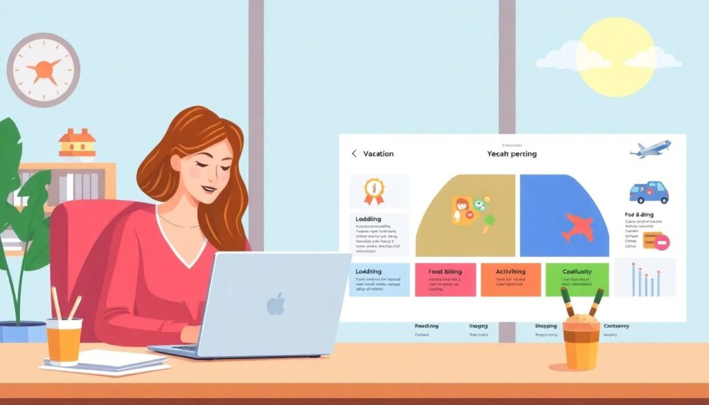 How to Budget for a Vacation You're Planning for a Year - иллюстрация