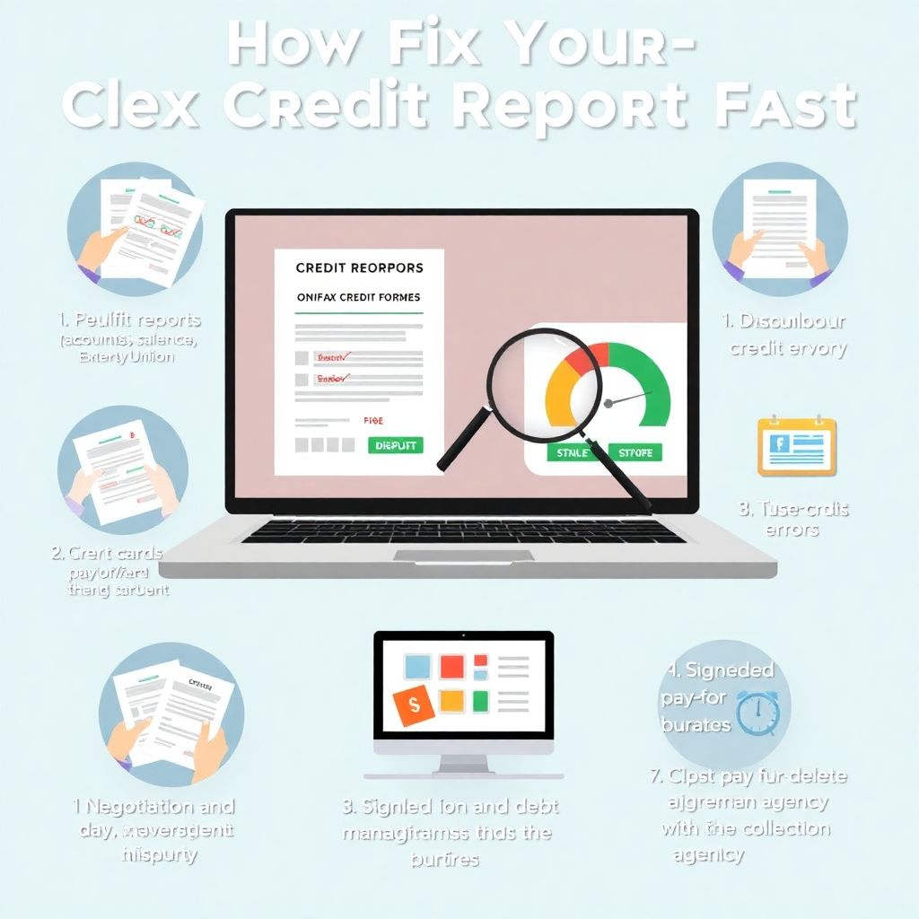 How to clean up your credit report fast and boost your credit score