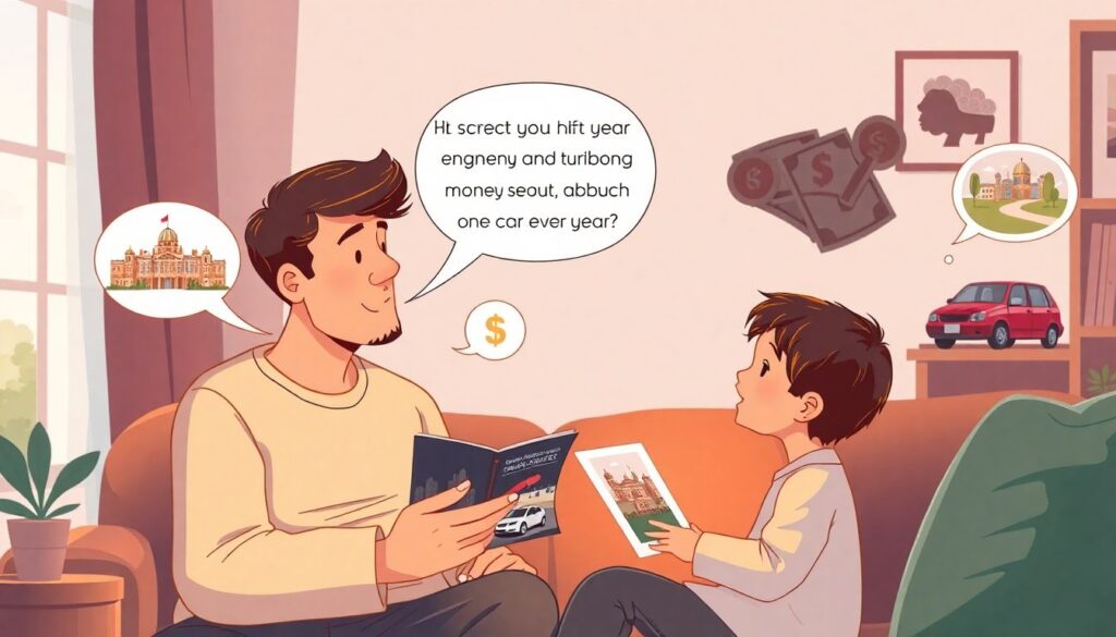 Practical Guide to Teaching Kids About Saving for College - иллюстрация