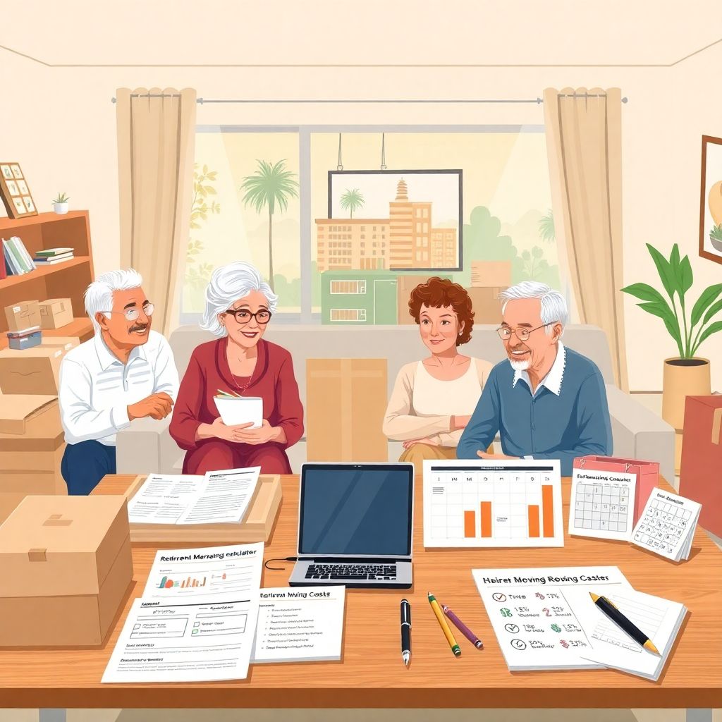 How to budget for a move during retirement and protect your savings
