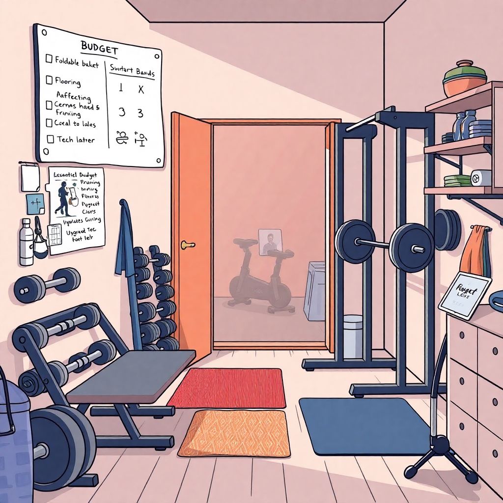 Budgeting for a home gym: a practical guide to affordable fitness setup