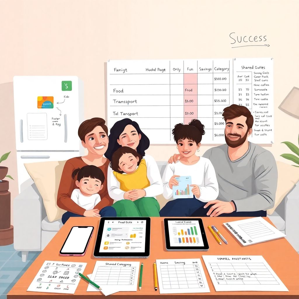 How to build a simple family budget that actually works and reduces money stress