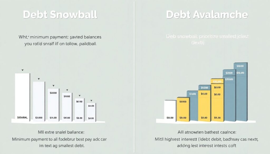 How to Create a Debt Payoff Plan Using the Snowball and Avalanche Methods - иллюстрация