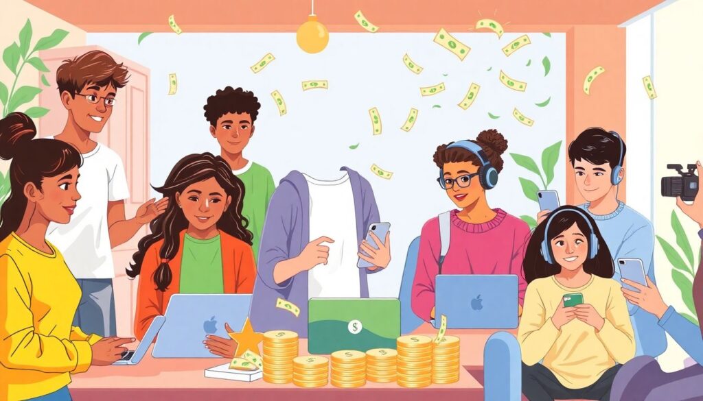 Teaching Kids About Money: Age-Appropriate Lessons from Preschool to Teen - иллюстрация