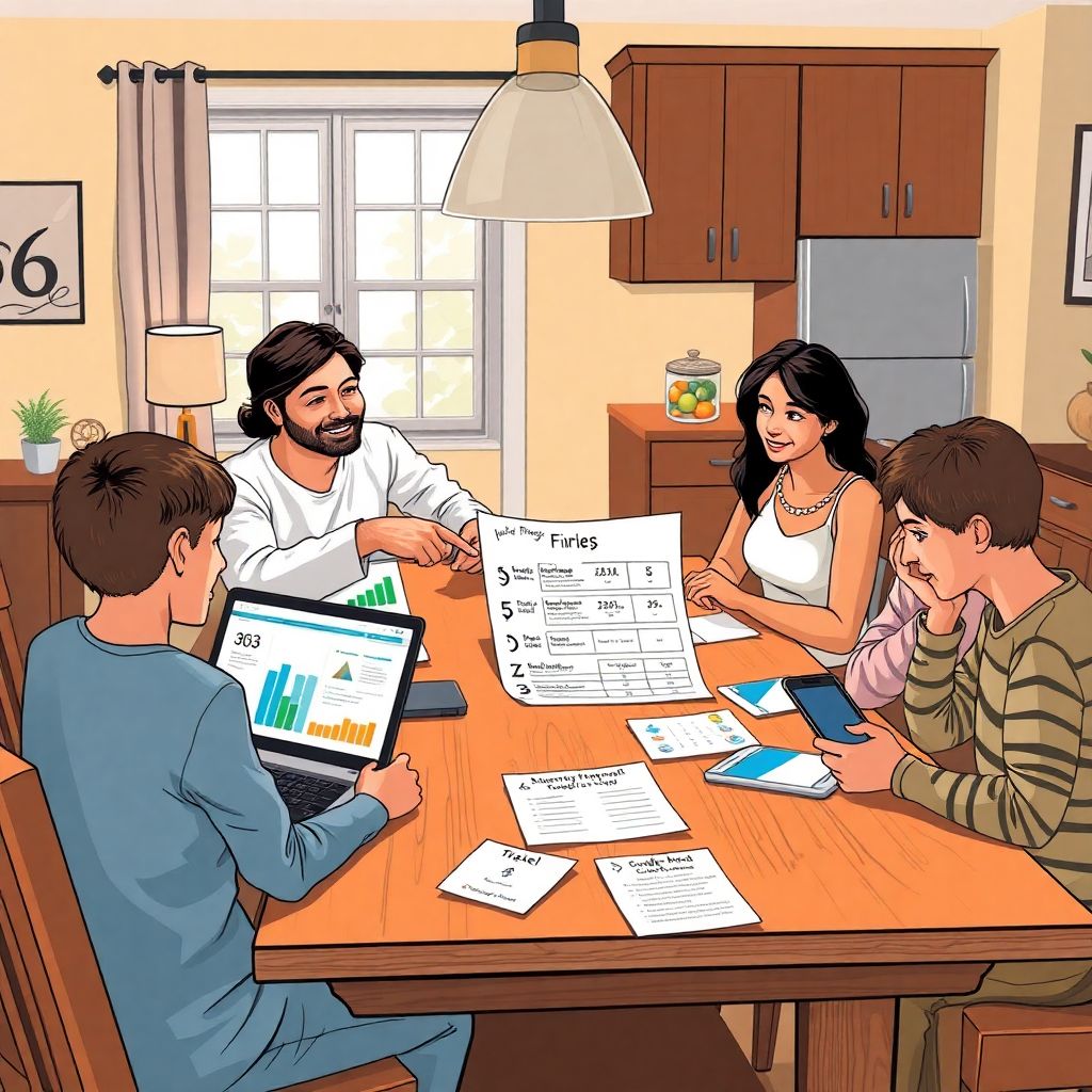 How to set financial goals as a family and actually reach them step by step