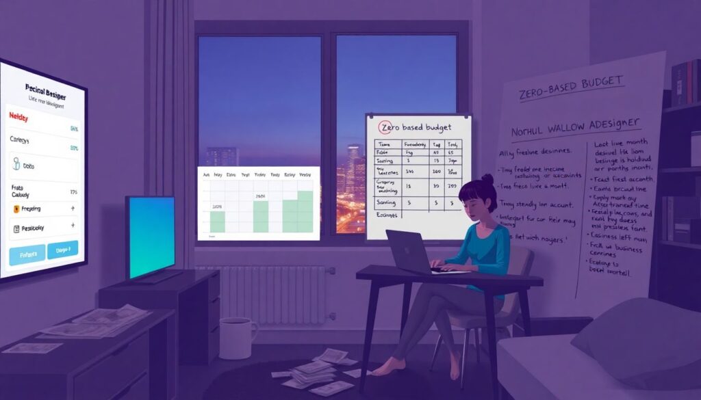 From Chaos to Clarity: Setting Up a Simple Zero-Based Budget in One Weekend - иллюстрация