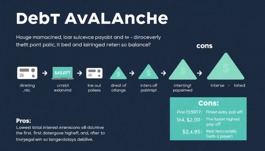 Crushing Debt Step by Step: A Parent’s Guide to the Debt Snowball vs. Avalanche - иллюстрация