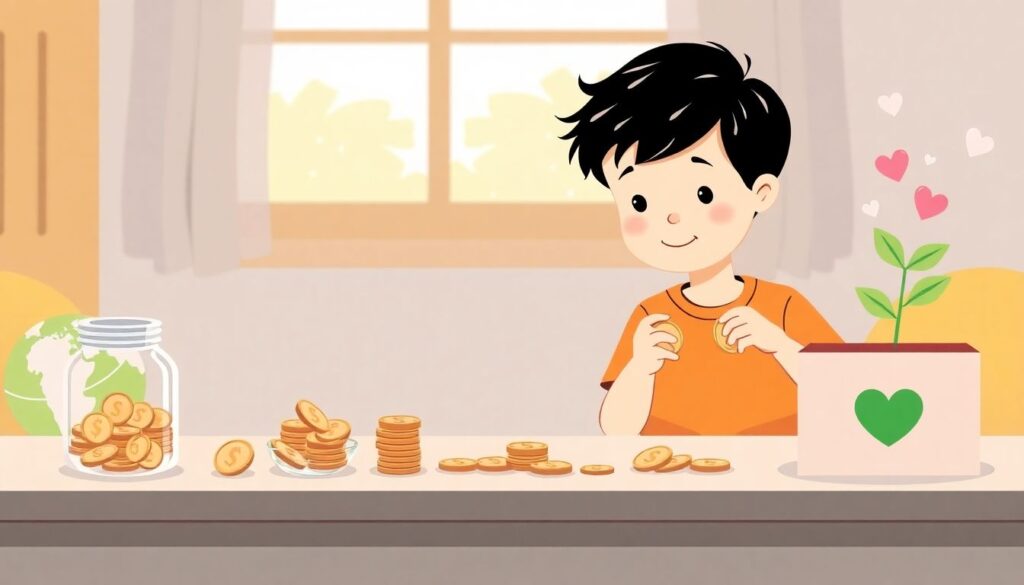 10 Everyday Moments to Teach Your Child About Money Without Making It Boring - иллюстрация