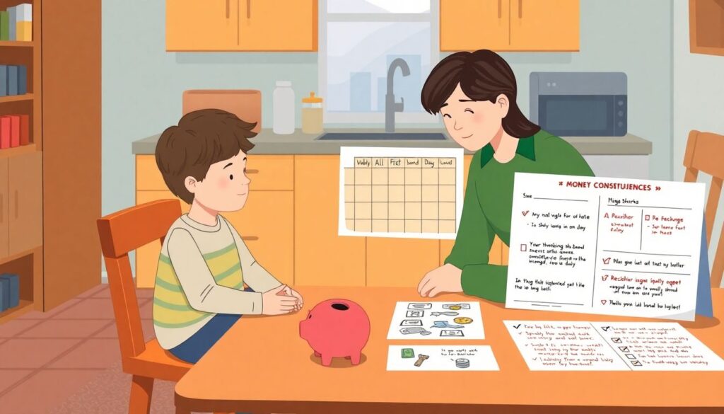 Fun Money Games and Activities to Teach Kids Saving, Spending, and Sharing - иллюстрация