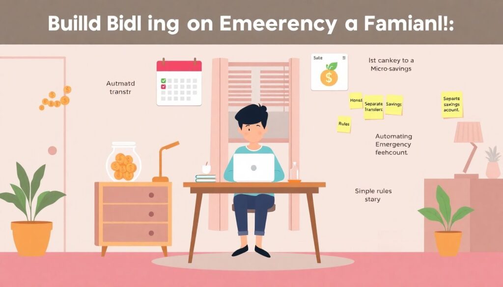 How to Build an Emergency Fund When You’re Living Paycheck to Paycheck - иллюстрация