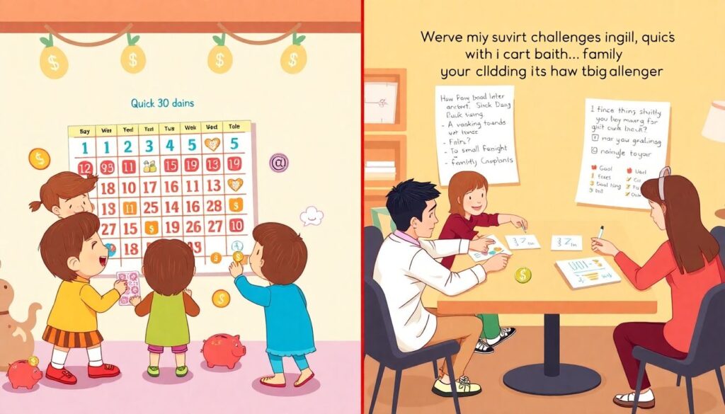 Creative Saving Challenges for Families: Turn Saving into a Monthly Game - иллюстрация