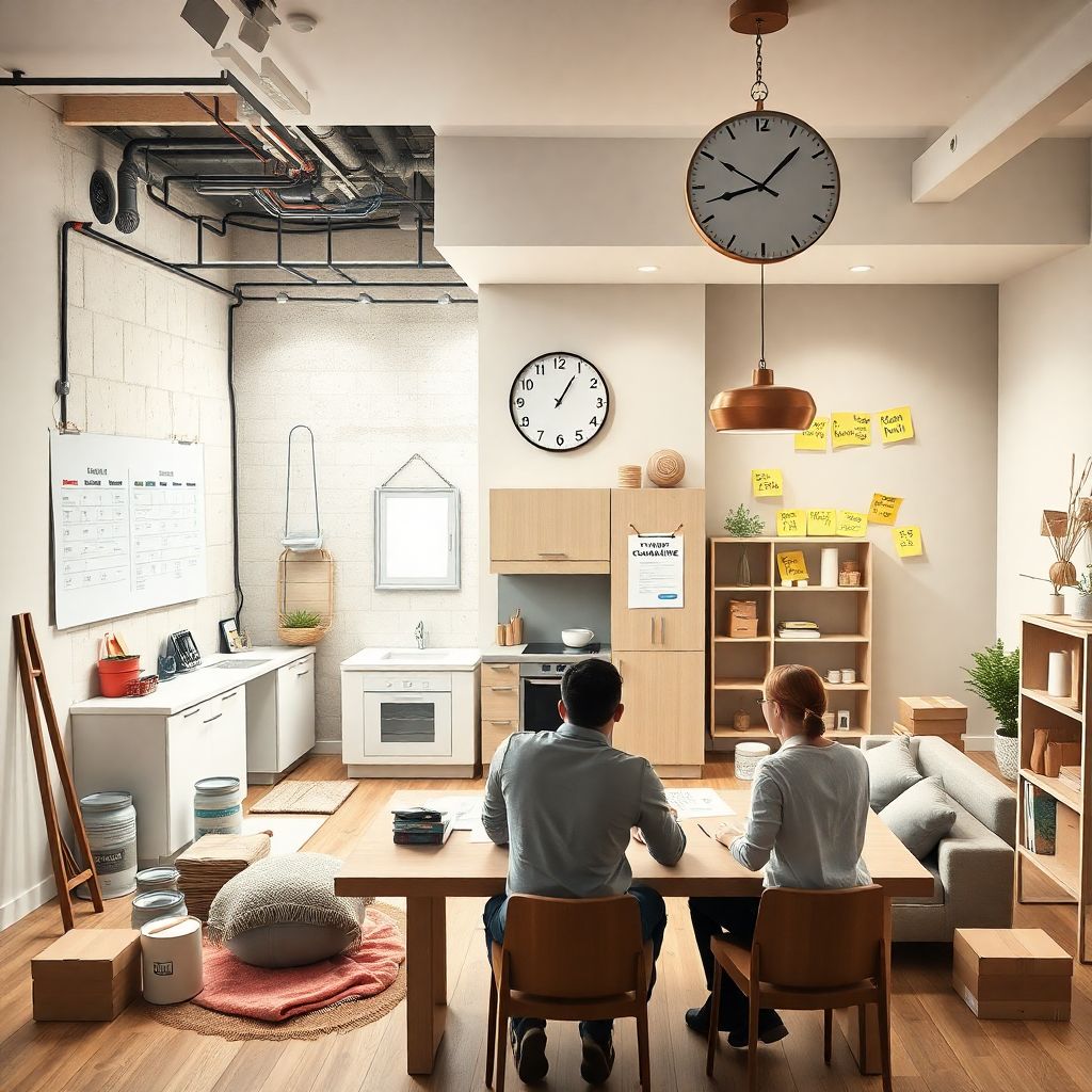 How to budget for a home renovation on a tight schedule and avoid overspending