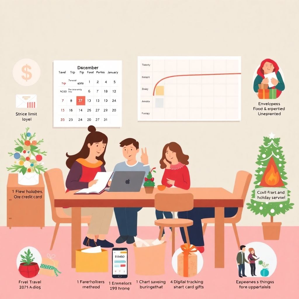 Budgeting for holiday travel and gifts without debt: smart money guide