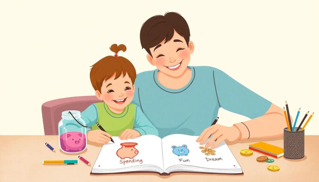 How to Teach Kids About Financial Responsibility Through Stories - иллюстрация