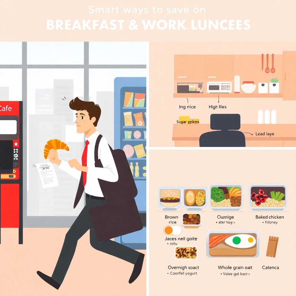 Smart ways to save on breakfast and lunches at work without feeling deprived