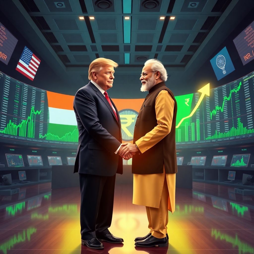 U.s.–india trade deal slashes tariffs, fuels indian market rally and rupee surge