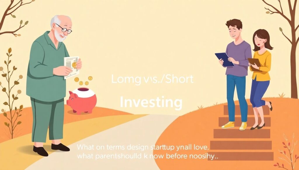 Long-Term vs. Short-Term Investing: What Parents Should Know Before Choosing - иллюстрация