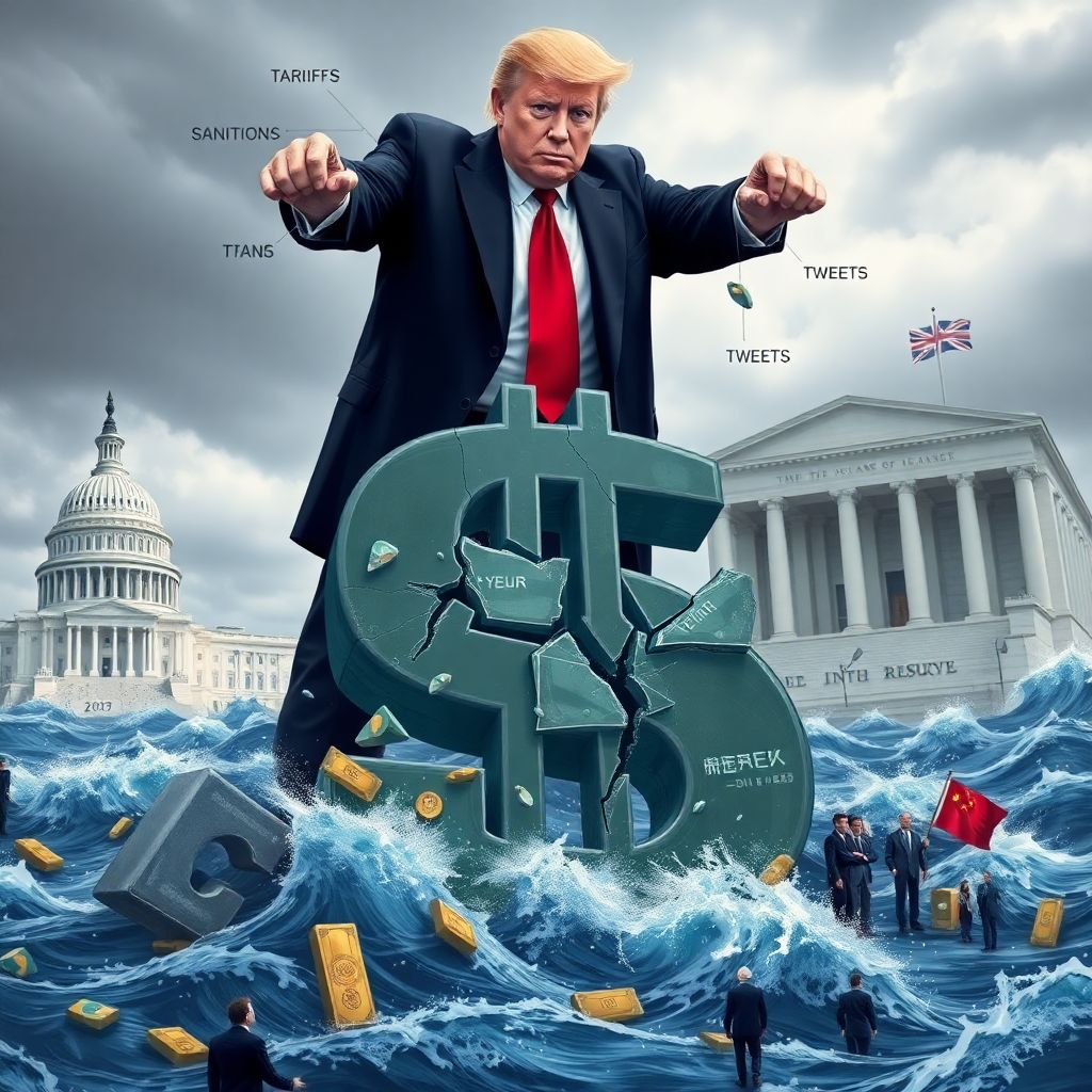 How trump is undermining the dollar and eroding long‑term Us economic dominance